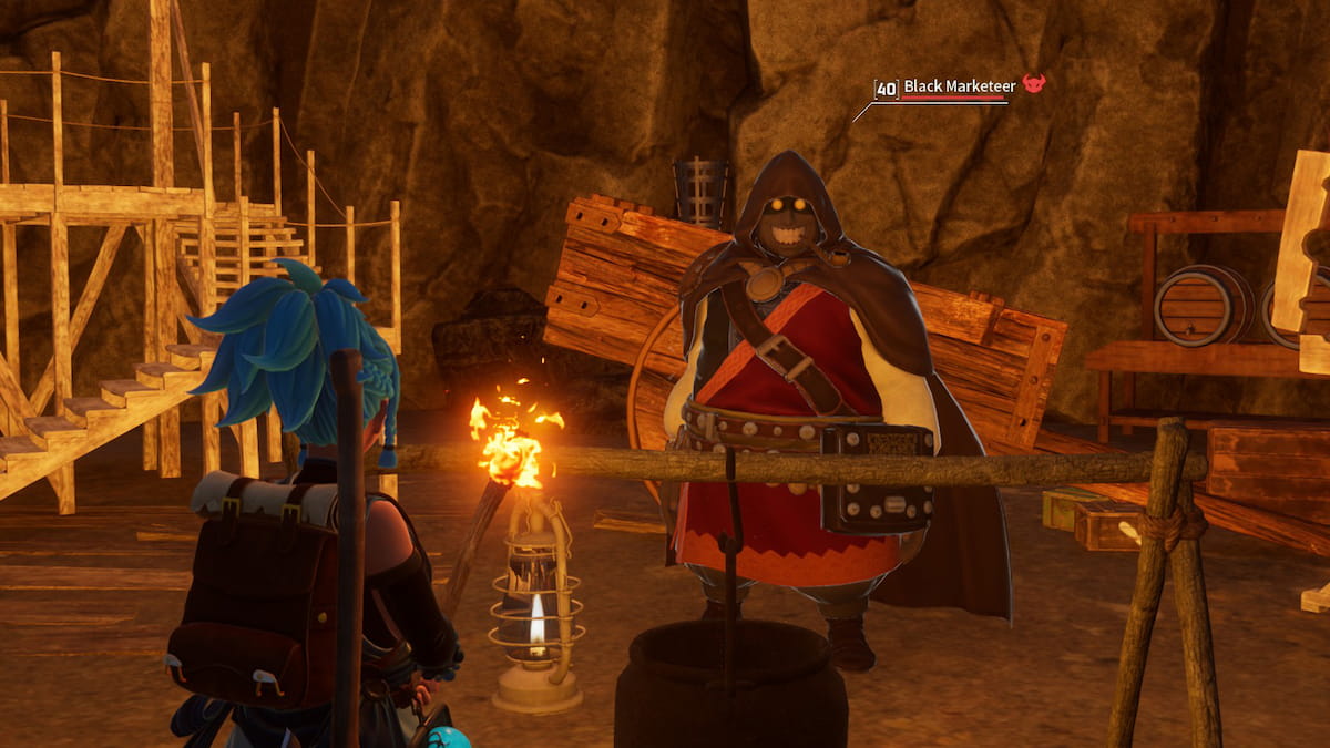 Comment acheter et vendre des Pals dans Palworld PNJ du marché noir de Palworld