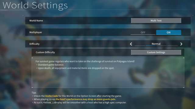 Comment creer un serveur multijoueur dans Palworld Comment creer un serveur multijoueur dans Palworld