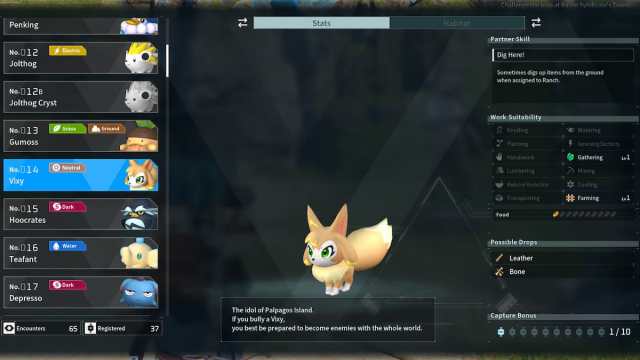 Comment obtenir et cultiver des os dans Palworld Os de Palworld dans l’entrée de Vixy Paldeck