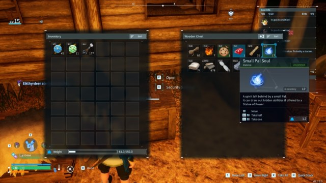 Comment obtenir et utiliser Pal Souls dans Palworld Palworld Petit Pal Soul