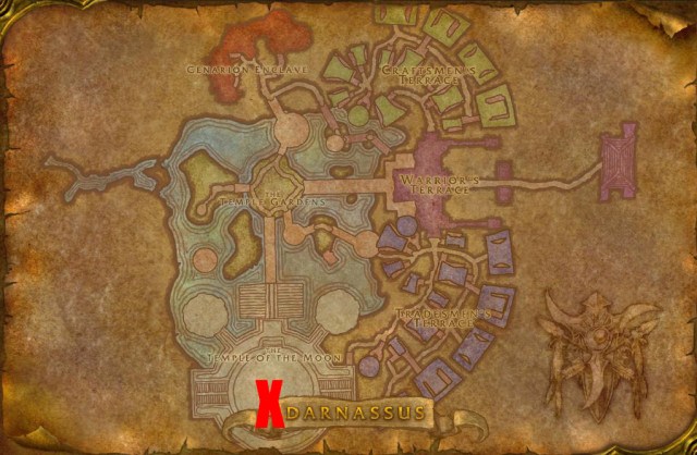 Comment terminer la quete Partager la foi dans WoW WoW SoD Partager la foi Lieu Darnassus