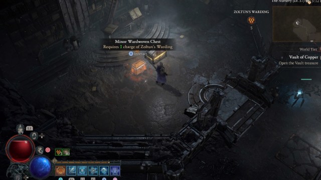 Comment terminer le Coeur de Kulle dans Diablo 4 Coffre tissé et journal de Kulle Diablo 4