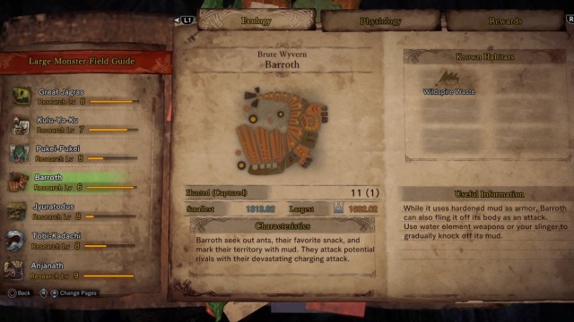 Toutes les Wyvernes brutes de Monster Hunter World Listed MHW Toutes les Wyvernes brutes de Monster Hunter World Listed MHW