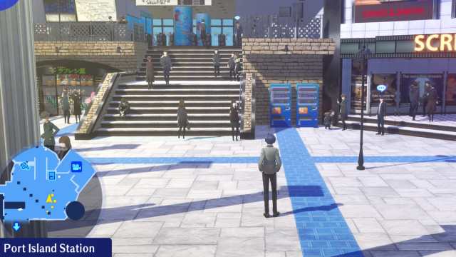1707325651 215 Tous les emplacements des distributeurs automatiques dans Persona 3 Reload Persona 3 Reload Distributeur automatique de la gare de Port Island