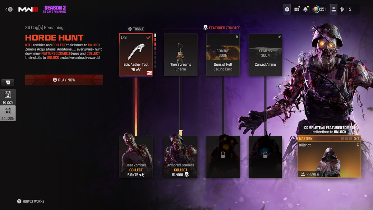 1707338675 381 Guide de levenement Chasse a la Horde MW3 tous MW3 Chasse à la Horde