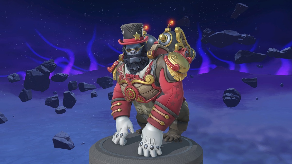 1707855629 595 Tous les skins du Passe de combat de la saison Overwatch 2 Ringmaster Winston Skin
