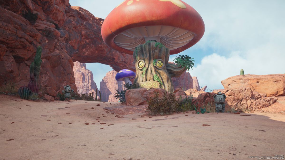 1709187202 838 Tous les emplacements Moogle Intel Emporium dans Final Fantasy 7 Capture d’écran du Cosmo Canyon Moogle Emporium dans Final Fantasy 7 Rebirth.