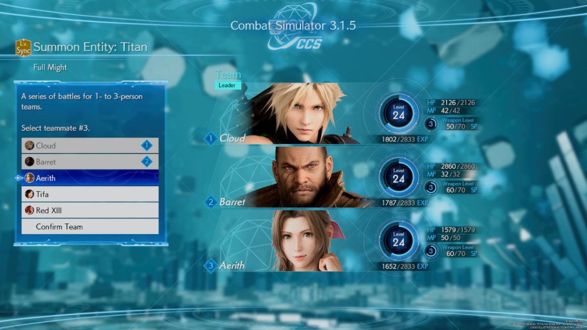 1709191879 855 Comment vaincre Titan dans Final Fantasy 7 Rebirth FF7 Formation de Final Fantasy VII Rebirth Party pour Titan