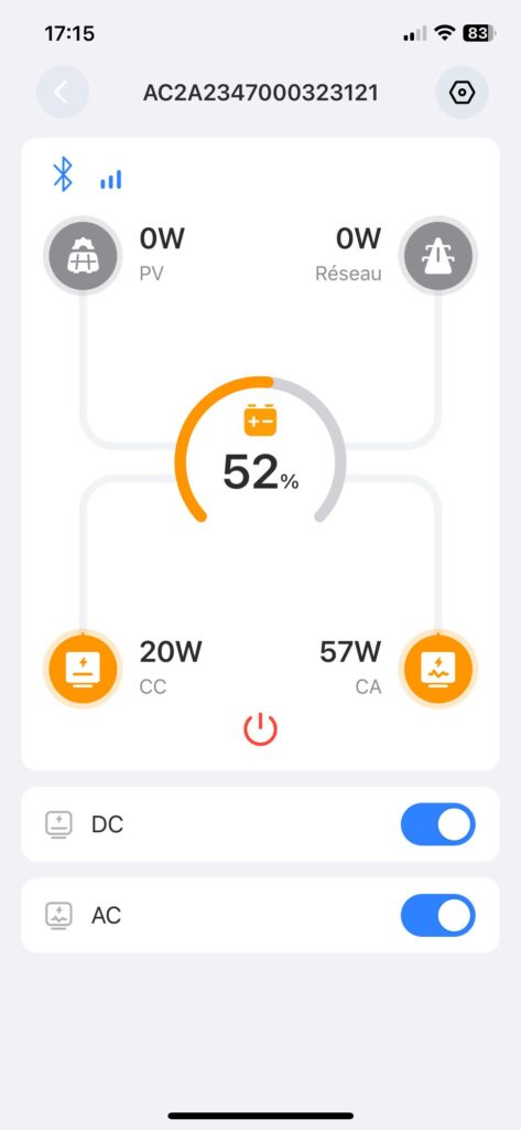 BLUETTI AC2A 13 Application Bluetti