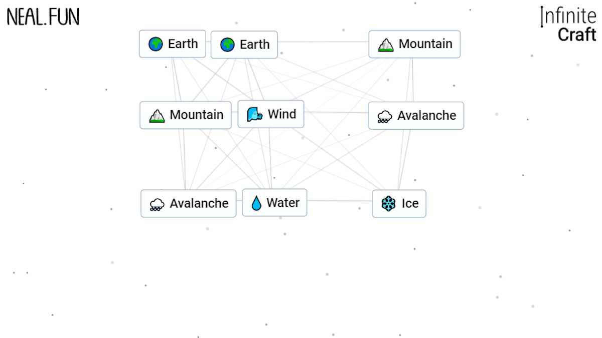 Comment faire de la glace dans Infinite Craft Guide Glace d’artisanat infinie