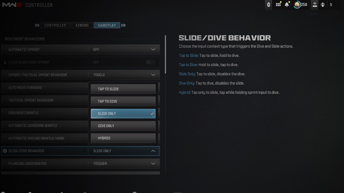 Comment reparer lannulation de diapositives dans la saison 2 de Paramètres des diapositives MW3 Saison 2