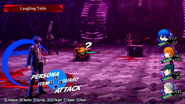 Faiblesses de la Table a rire dans Persona 3 Reload Faiblesses de la Table a rire dans Persona 3 Reload