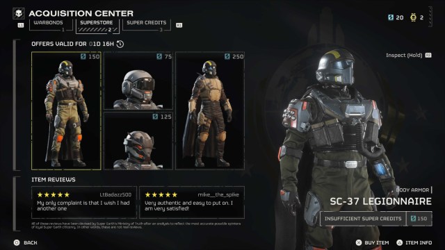 Helldivers 2 a t il une personnalisation de personnage Helldivers 2 a t il une personnalisation de personnage
