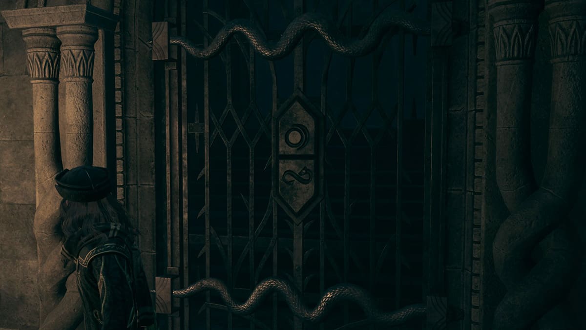 Hogwarts Legacy Comment ouvrir toutes les serrures de Serpentard Hogwarts Legacy Serpentard Scriptorium Porte Puzzle