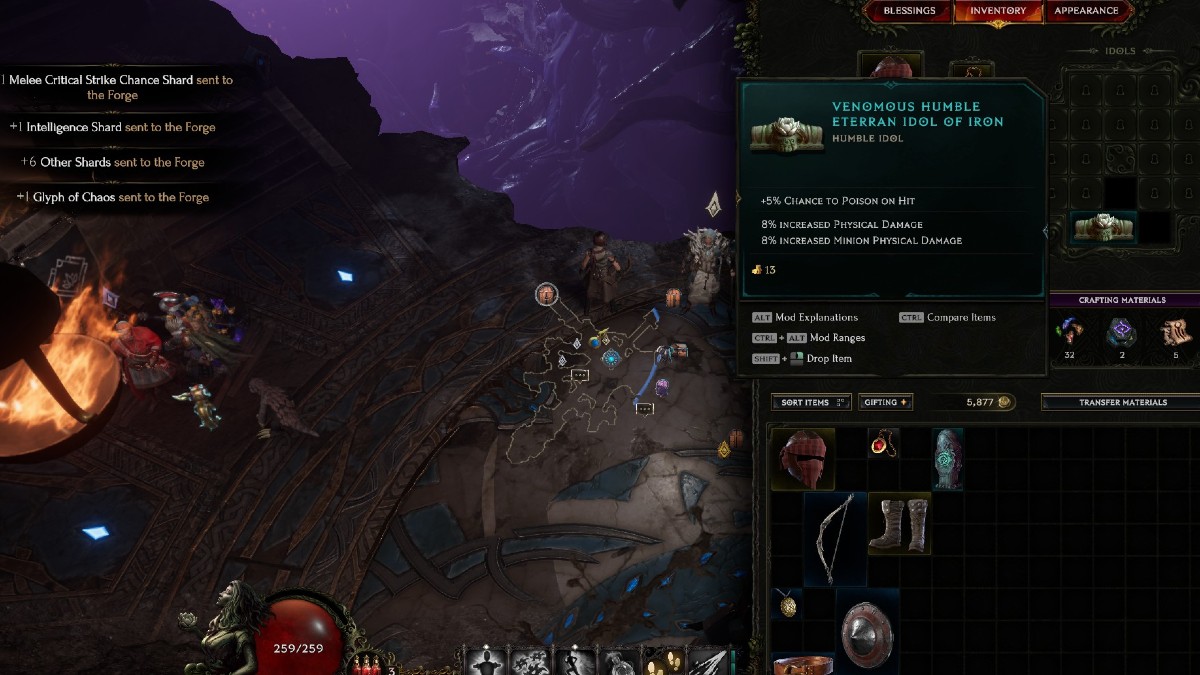 Les idoles de la derniere epoque Écran d’idole à la dernière époque