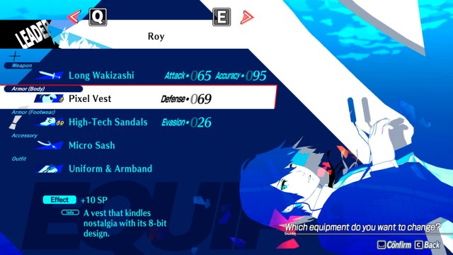 Meilleure armure de debut de partie dans Persona 3 Reload Meilleure armure de debut de partie dans Persona 3 Reload