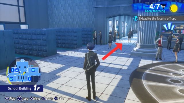 Ou trouver le bureau de la faculte dans Persona 3 Ou trouver le bureau de la faculte dans Persona 3