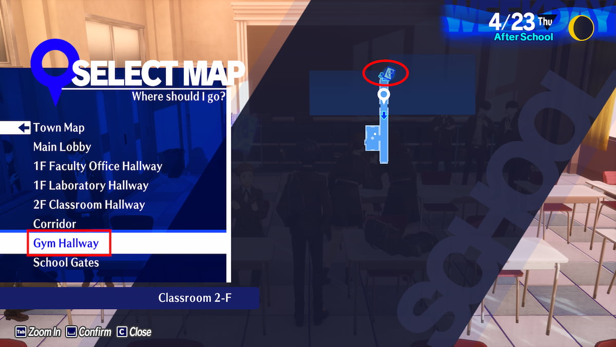 Ou trouver le club dathletisme dans Persona 3 Reload P3R Persona 3 Reload emplacement du terrain d’entraînement pour le club d’athlétisme