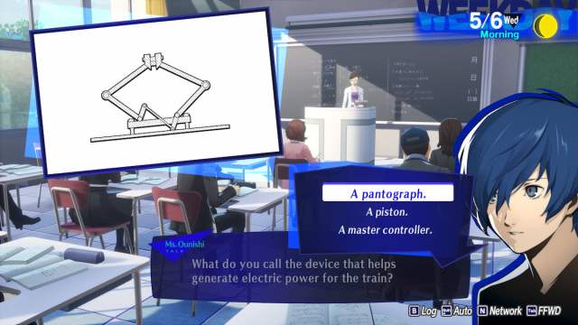 Persona 3 Reload Quel est lappareil qui permet de Persona 3 Reload pantographe train
