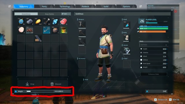 Tous les copains de Palworld qui ameliorent leur capacite de Limite de capacité de charge de Palworld