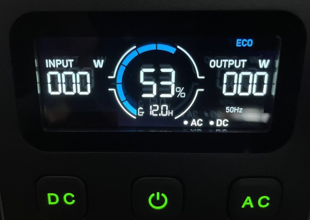 bluetti ac2a ecran écran Bluetti AC2A