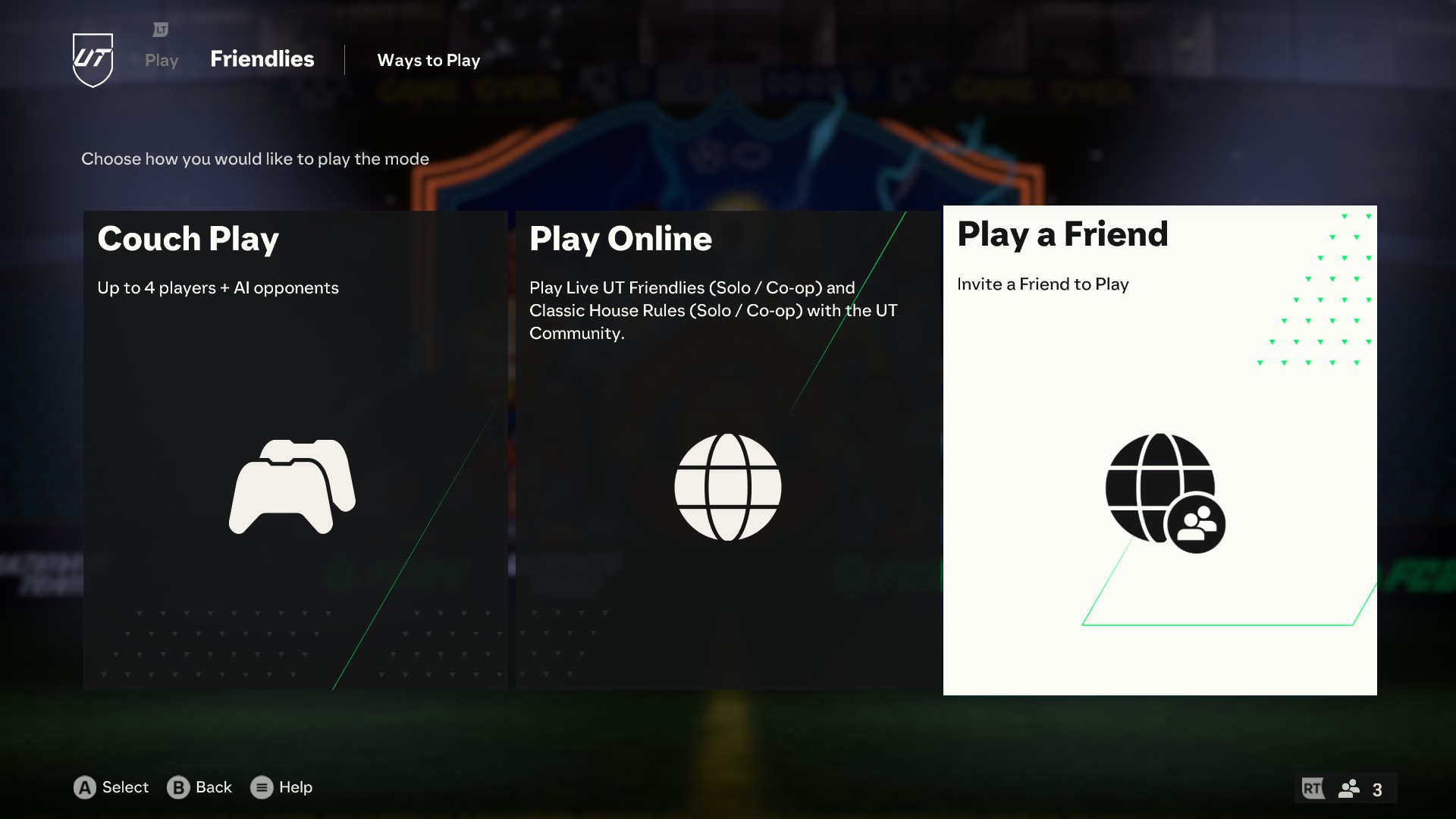 1709646733 954 Comment jouer en coop dans EA FC 24 Matchs amicaux EA FC 24 Ultimate Team