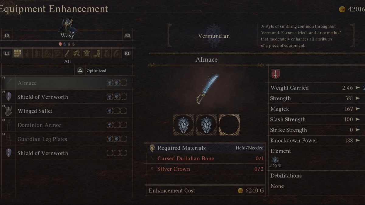 Comment ameliorer les armes et les armures dans Dragons Dogma Amélioration de l’arme