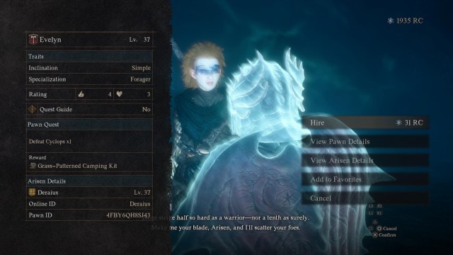 Comment definir une quete de pion dans Dragons Dogma 2 Comment definir une quete de pion dans Dragons Dogma 2