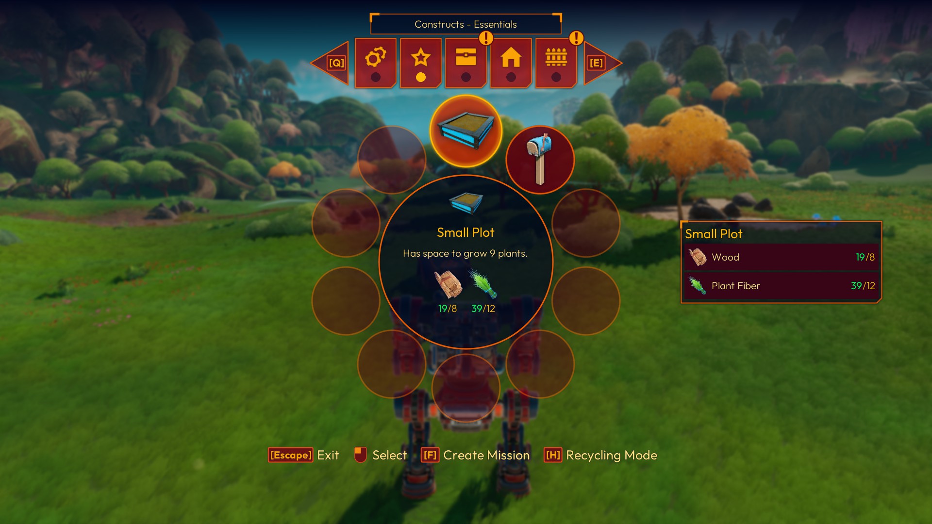 Comment faire pousser des cultures dans Lightyear Frontier Petite parcelle à Lightyear Frontier