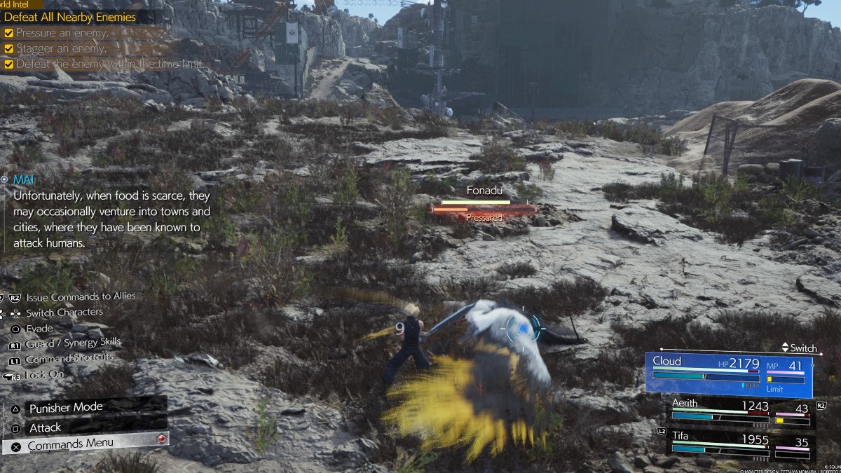 Comment faire pression sur Fonadu dans Final Fantasy 7 Rebirth Pression de Fonadu dans FF7 Rebirth