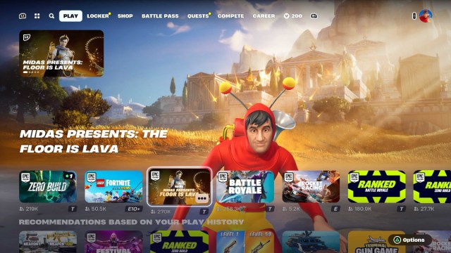 Comment jouer a The Floor is Lava dans Fortnite Comment jouer a The Floor is Lava dans Fortnite