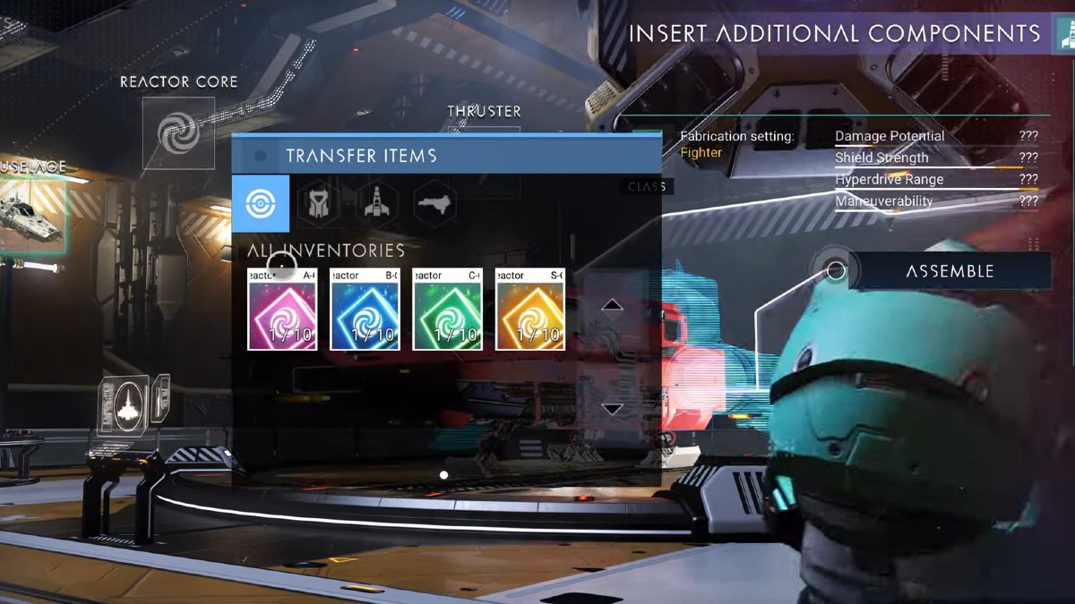 Comment obtenir des reacteurs de vaisseau spatial dans No Mans Réacteur No Man’s Sky Starship