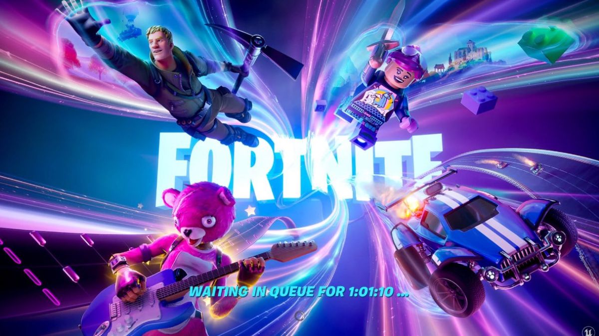 Explication de lerreur 7 dans Fortnite Comment y remedier Capture d’écran de la file d’attente Fortnite.