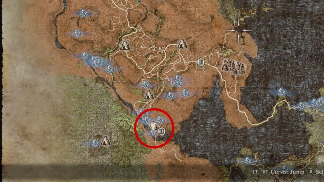 Ou trouver des goreminotaures dans Dragons Dogma 2 Guide de Grotte de Flèche de sable sur la carte Dragon’s Dogma 2