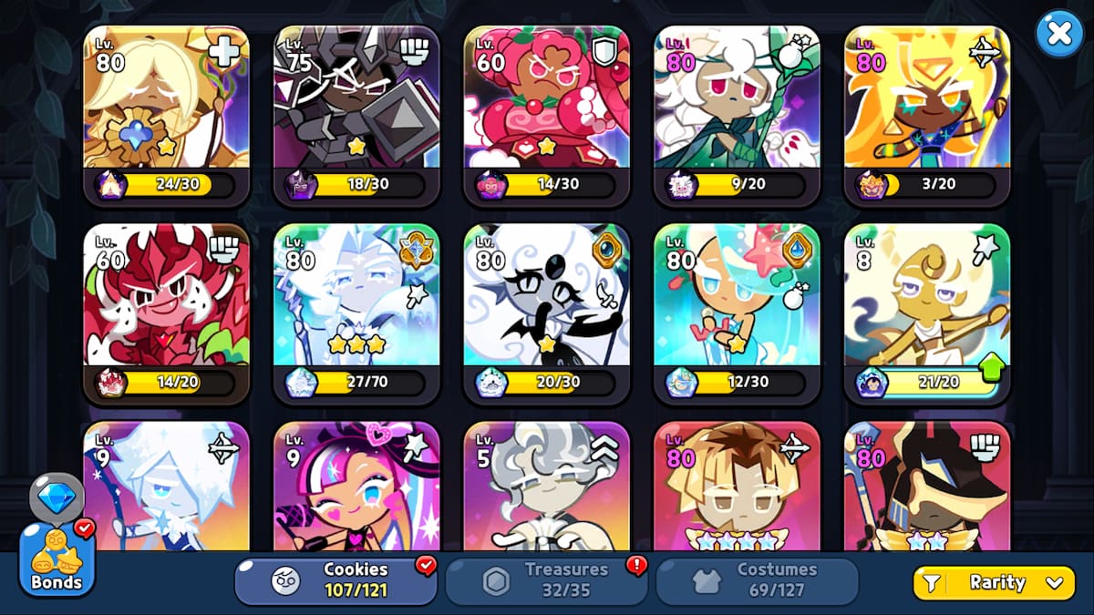 1713281773 966 Cookies les plus rares dans Cookie Run Kingdom repertories Personnages et types de rareté de Cookie Run Kingdom