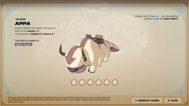 Comment obtenir le planeur Appa dans Fortnite Comment obtenir le planeur Appa dans Fortnite