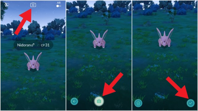 Comment prendre des instantanes dans Pokemon GO Comment prendre des instantanes dans Pokemon GO