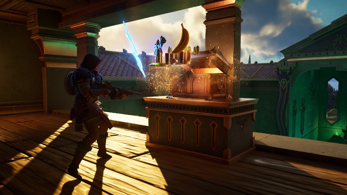 Comment utiliser le pouvoir de la banane des dieux dans Coffre Banane des Dieux.