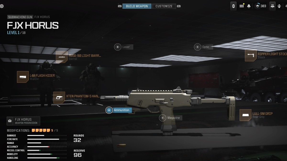 Meilleur equipement pour le FJX Horus dans MW3 et Warzone FJX Horus MW3