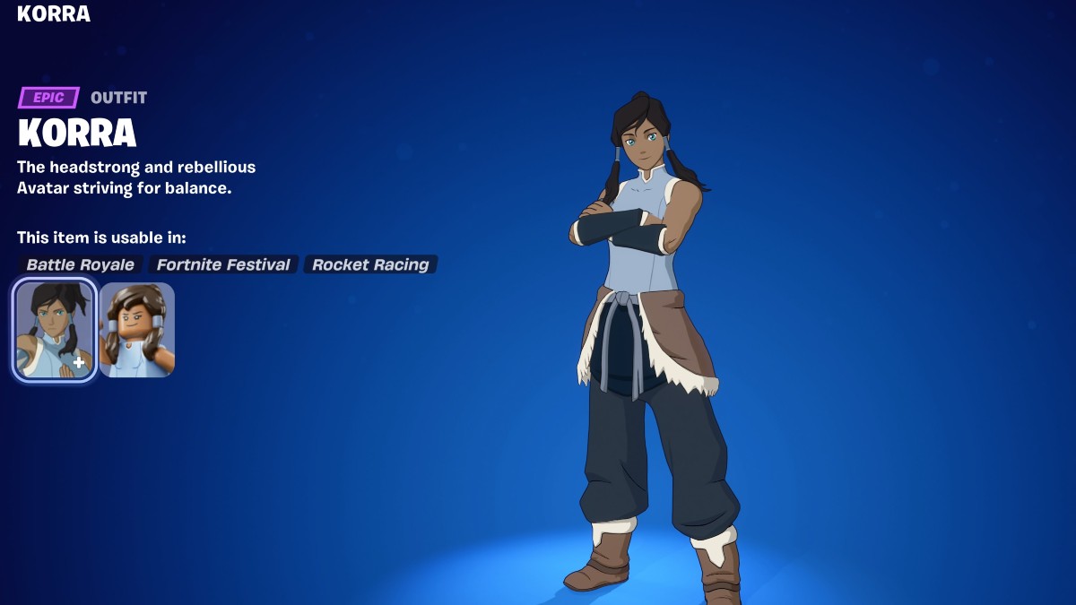 Toutes les quetes Korra dans Fortnite Chapitre 5 Saison 2 Korra Skin Fortnite