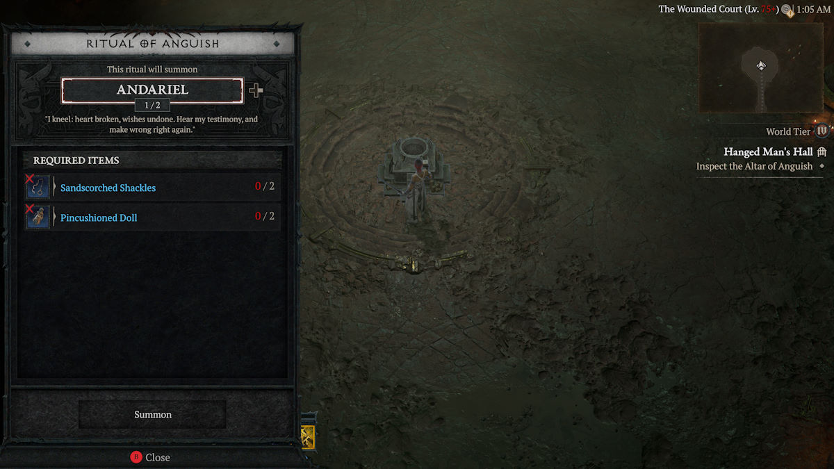 1715873035 264 Comment invoquer Andariel dans Diablo 4 Matériaux de Diablo 4 Andariel