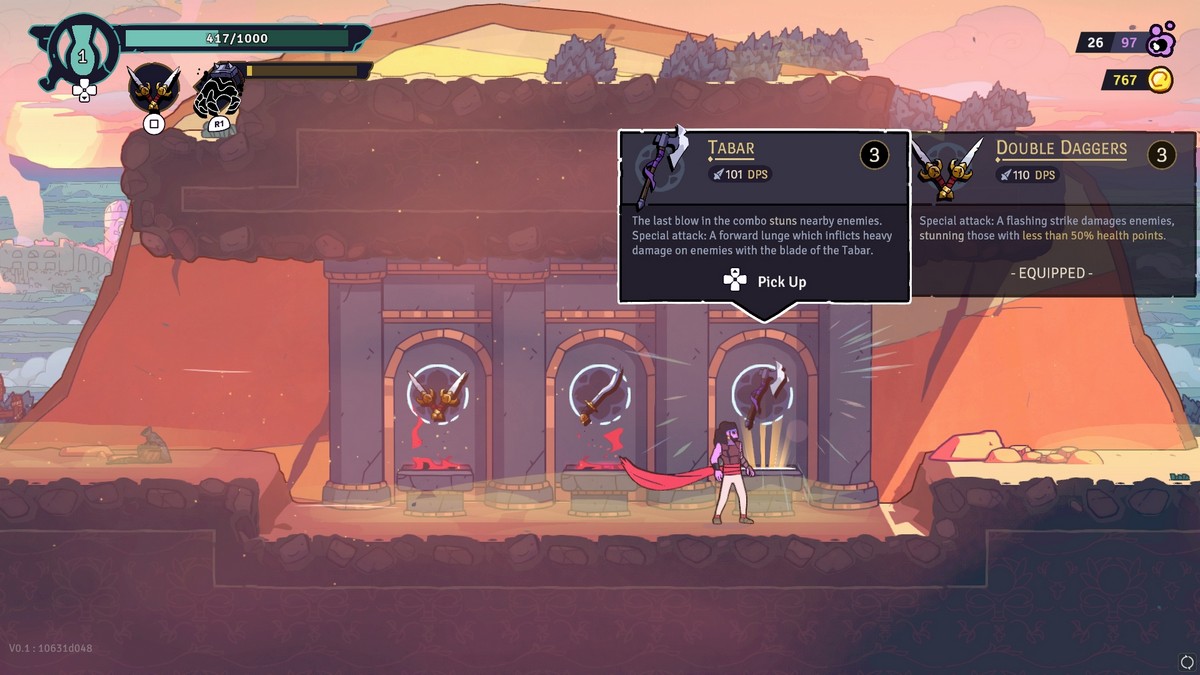 1717159238 155 Meilleures armes dans The Rogue Prince of Persia Arme Tabar : Le prince voyou de Perse