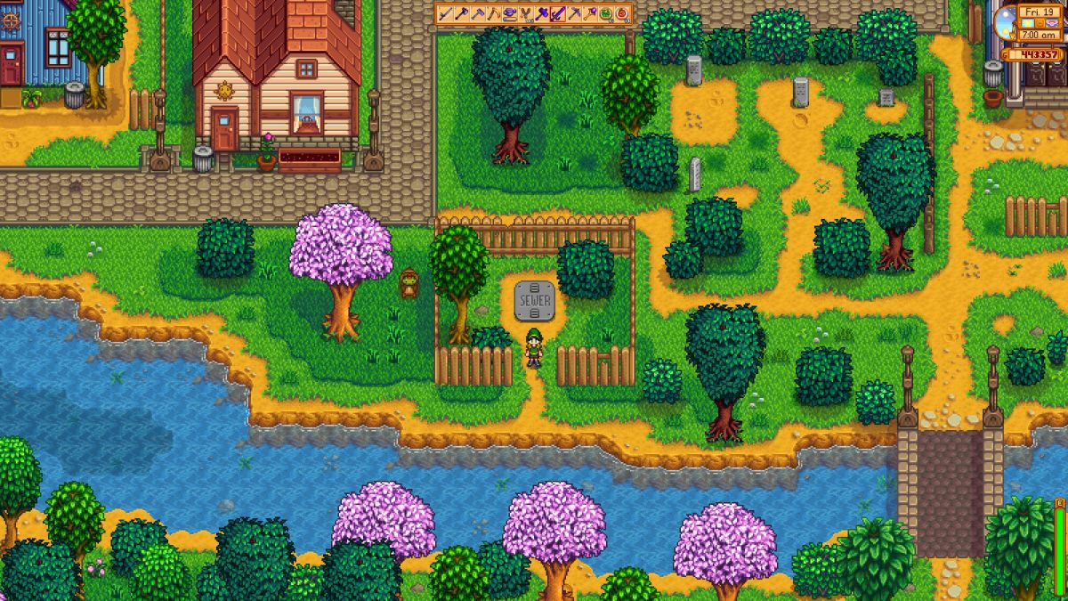 Comment changer de metier a Stardew Valley Égout de Stardew Valley