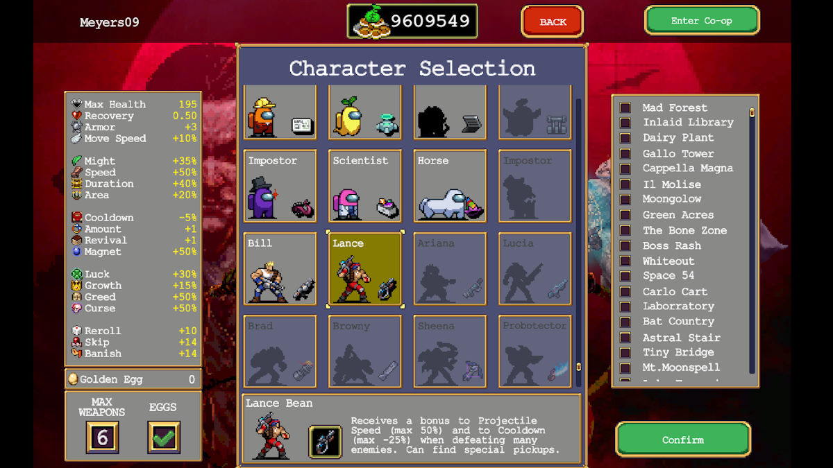 Comment debloquer et faire evoluer Short Gun dans Vampire Survivors Vampire Survivors Operation Guns DLC Short Gun