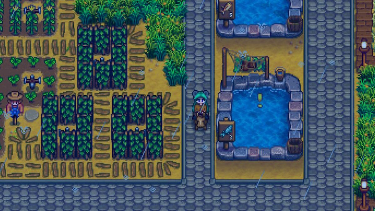 Comment faire du caviar dans Stardew Valley Étang à esturgeons de Stardew Valley