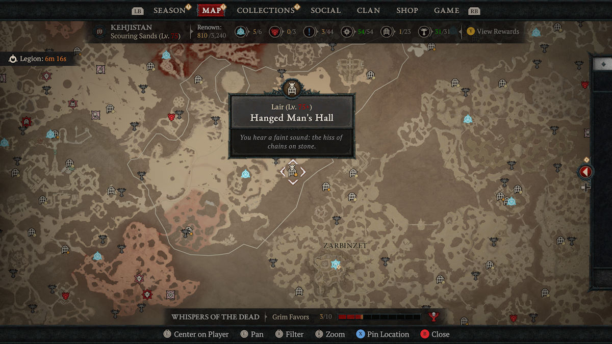 Comment invoquer Andariel dans Diablo 4 Emplacement de Diablo 4 Andariel