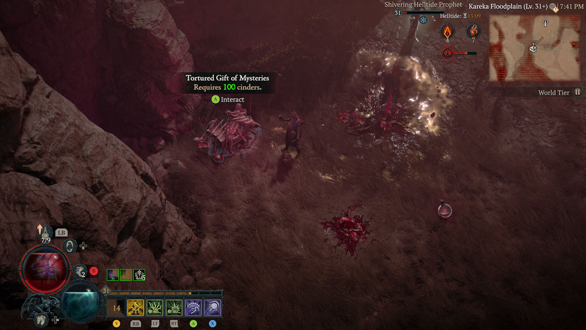 Comment obtenir des coeurs malefiques dans Diablo 4 Coffre Diablo 4 Helltide