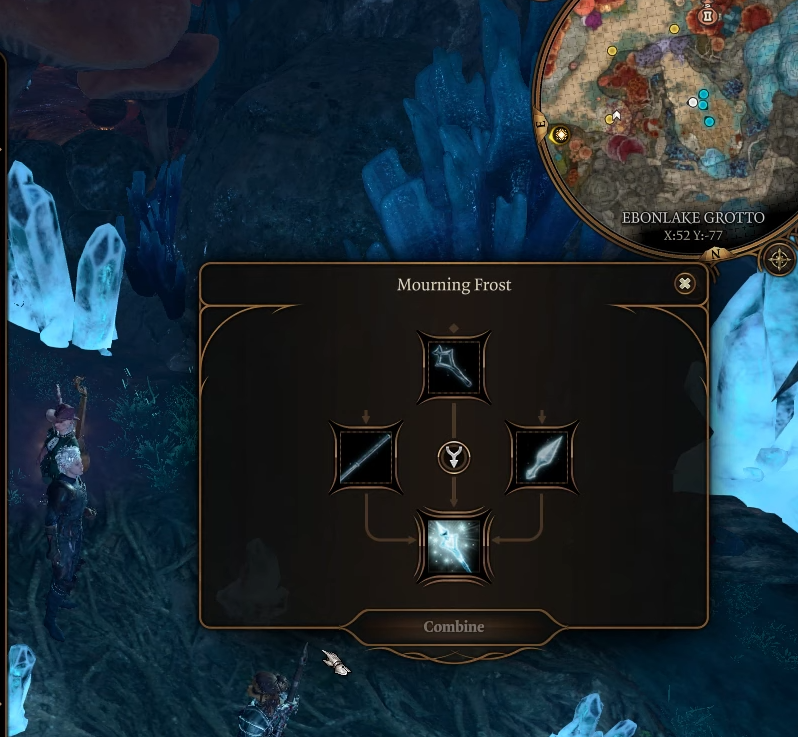 Comment obtenir le givre de deuil dans Baldurs Gate 3 Givre de deuil Porte de Baldur 3 (BG3)