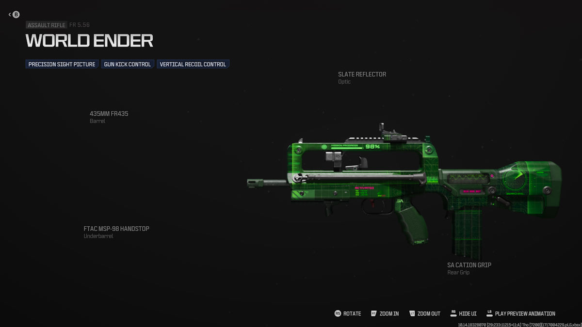 Comment obtenir le plan World Ender dans MW3 et Warzone MW3 Warzone World Ender