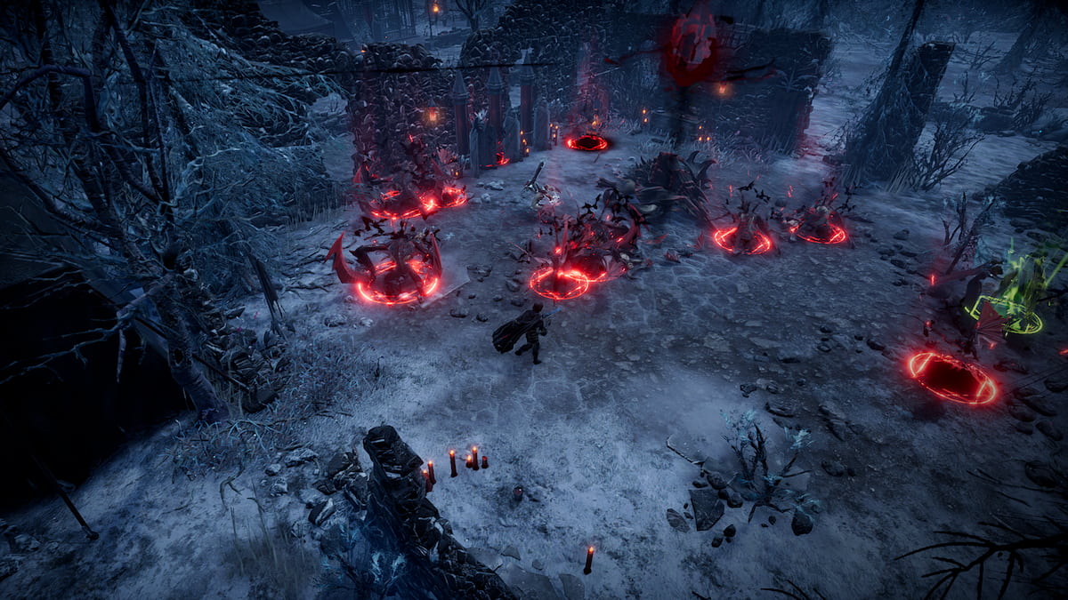 Comment obtenir plus dessence de sang dans V Rising V Rising, Ruines de Mortium capture d’écran.